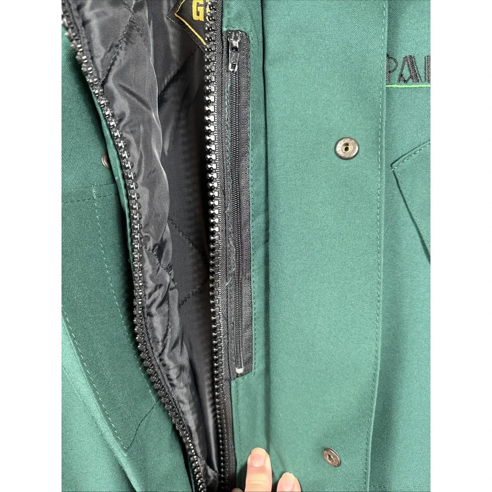 Codupal Panhard Men's XL Gore-Tex Waterproof Work Jacket Green Black Outdoor